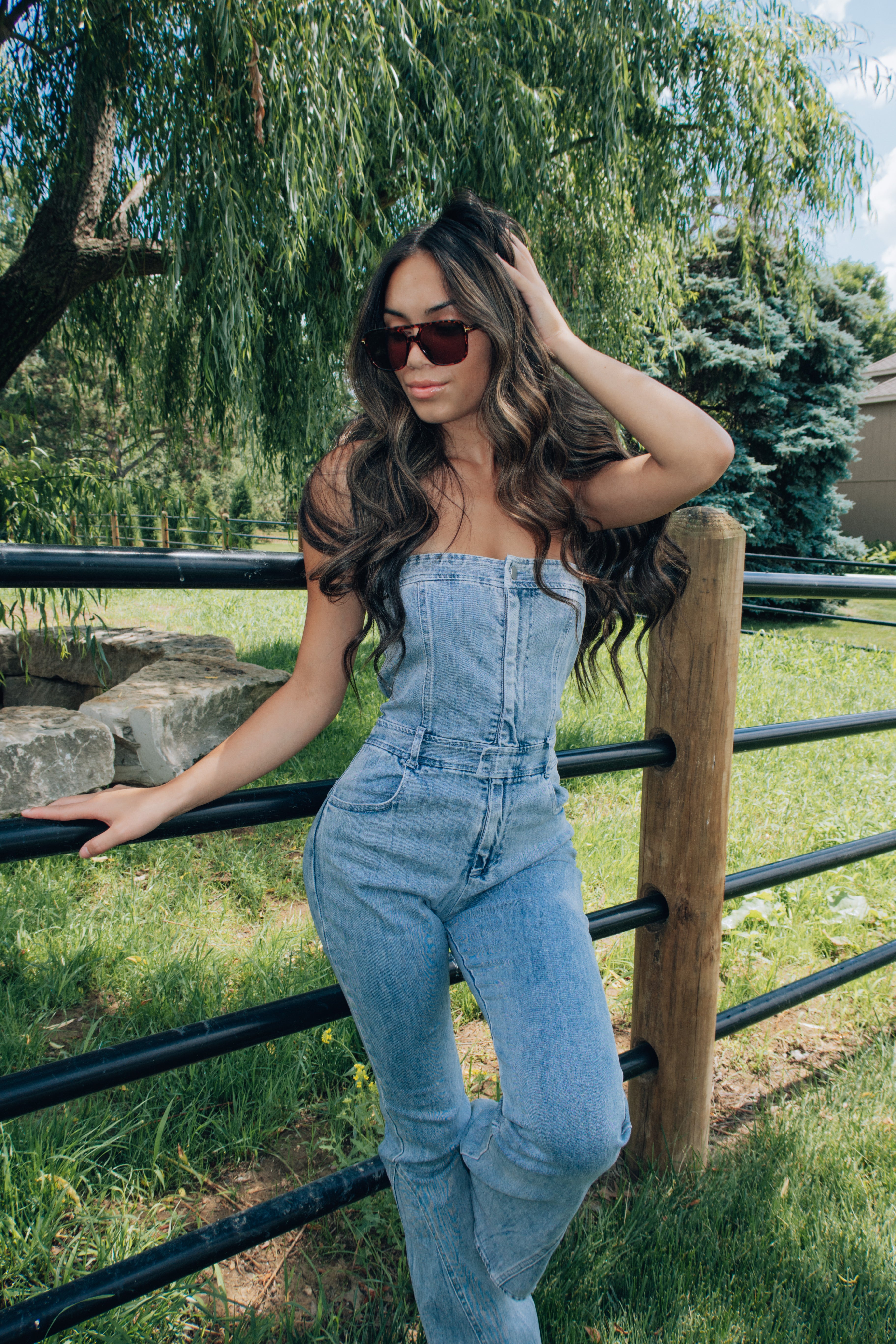 Arabella Denim Jumpsuit