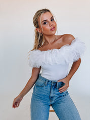 SALE :Emilia Ruffle Bodysuit