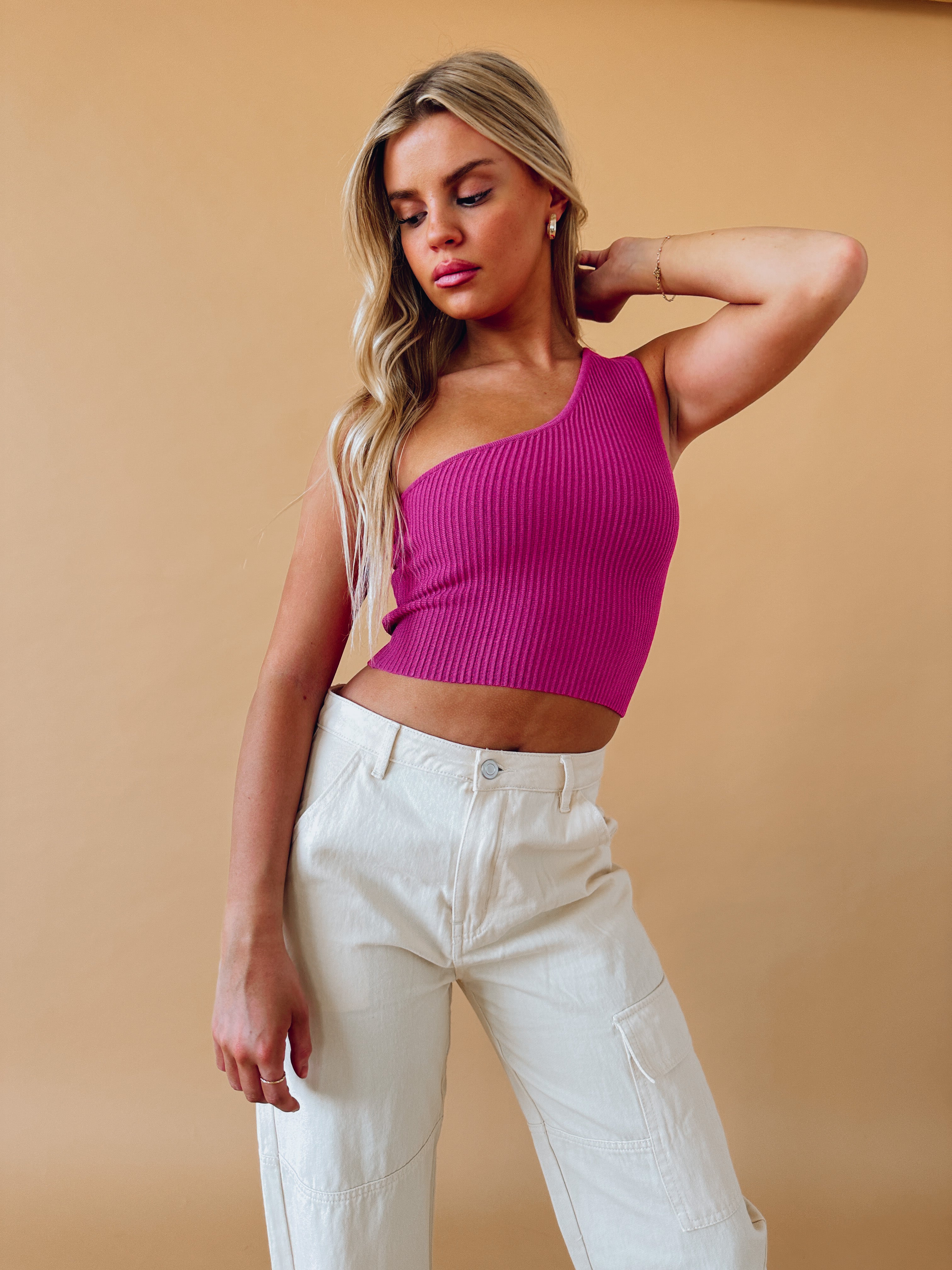 Sabrina One Shoulder Top