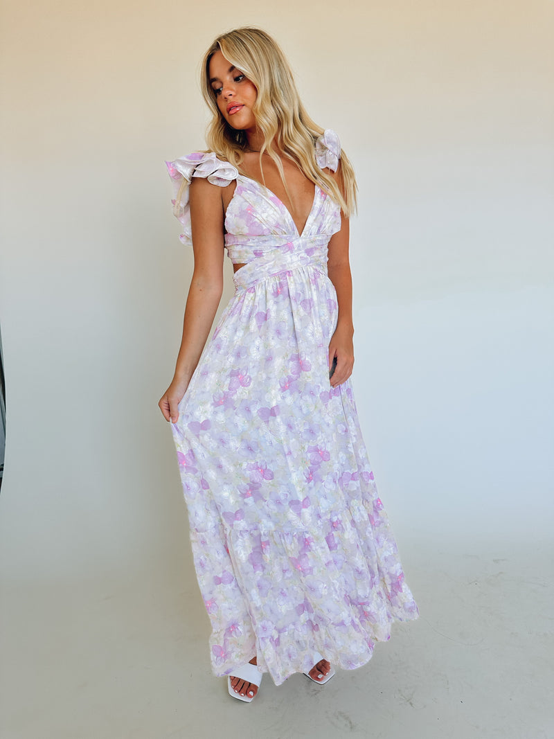 Enchanted Floral Maxi Dress