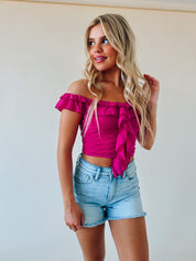 Reina Ruffle Top