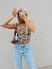 Tayler Floral Corset Top