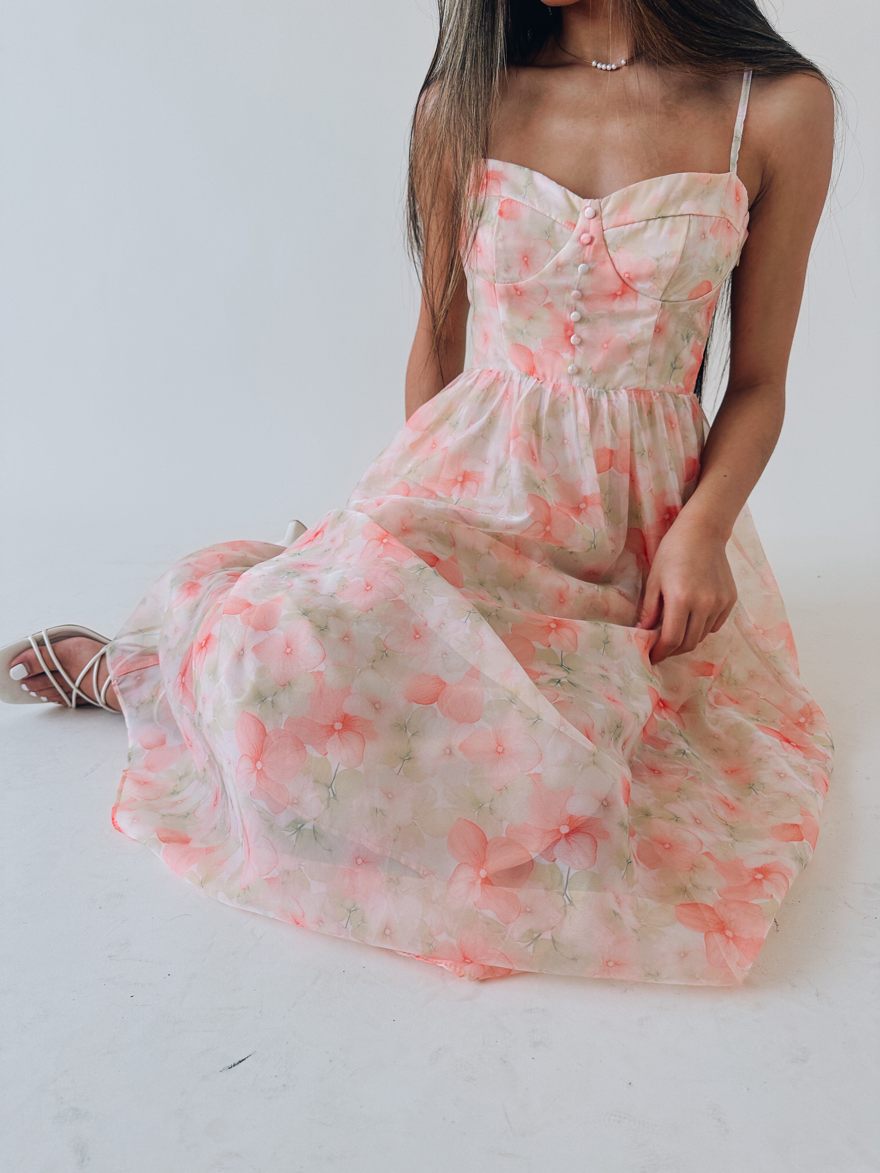 Elizabeth Floral Midi Dress