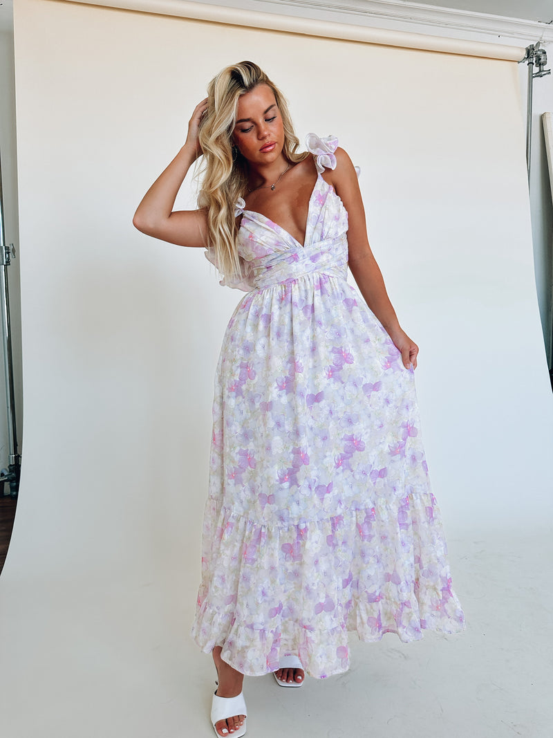 Enchanted Floral Maxi Dress