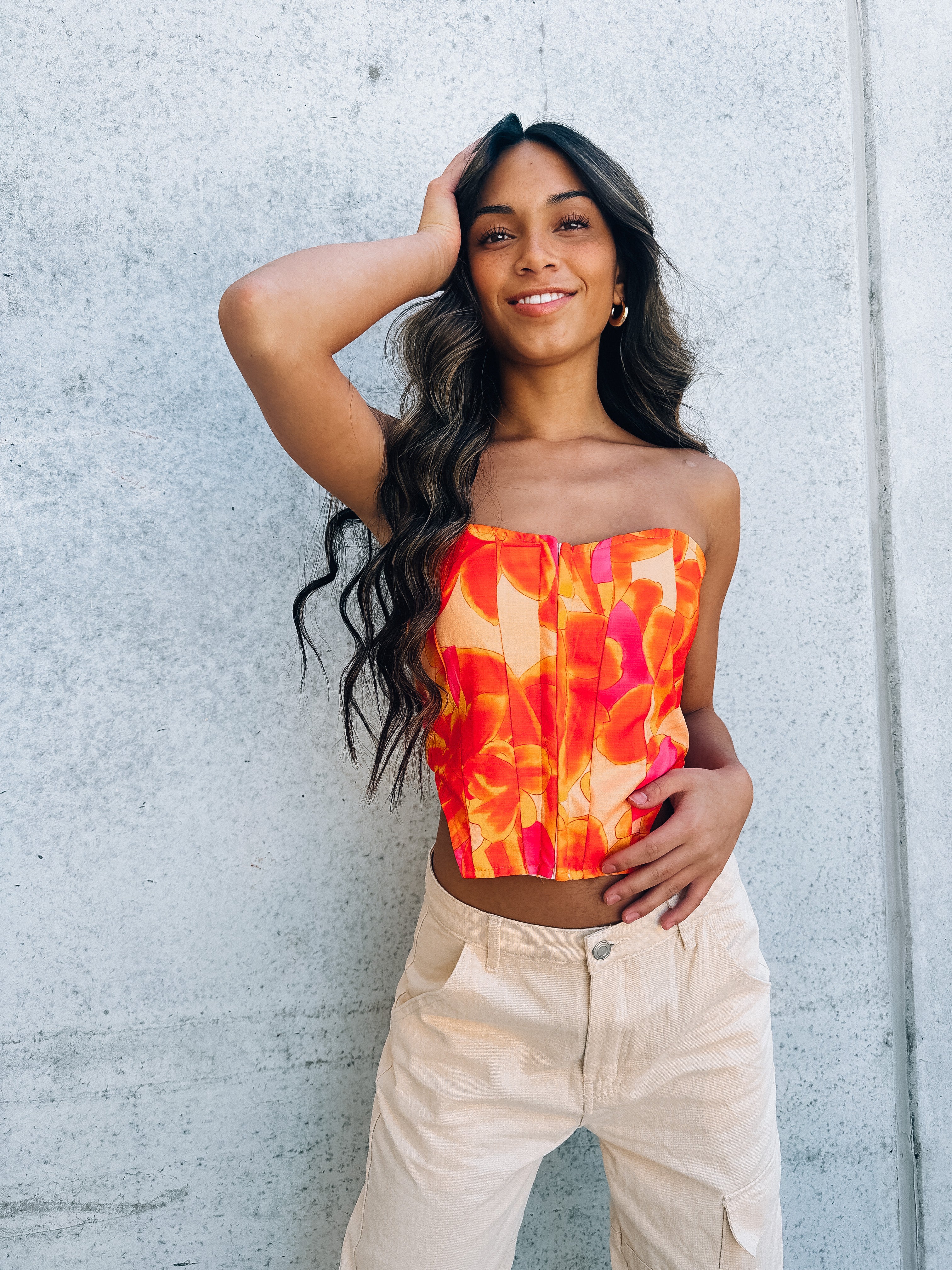 Danny Multi Color Corset Top – Madida Clothing