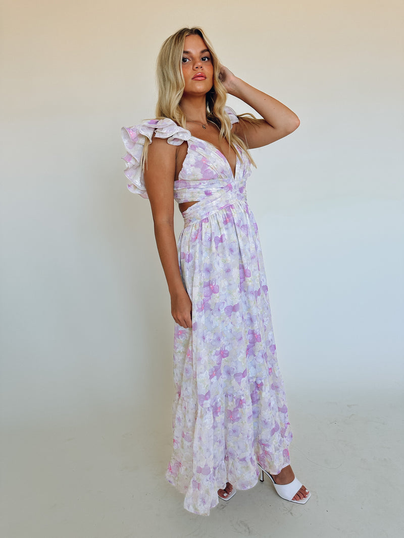 Enchanted Floral Maxi Dress