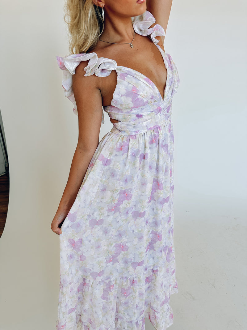 Enchanted Floral Maxi Dress