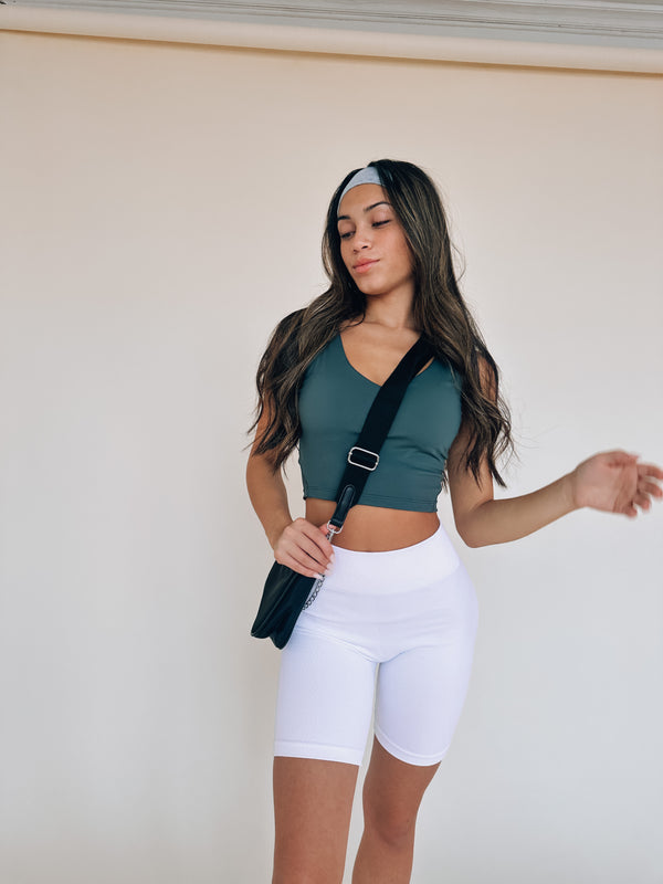 Oaklee Performance Cropped Tank