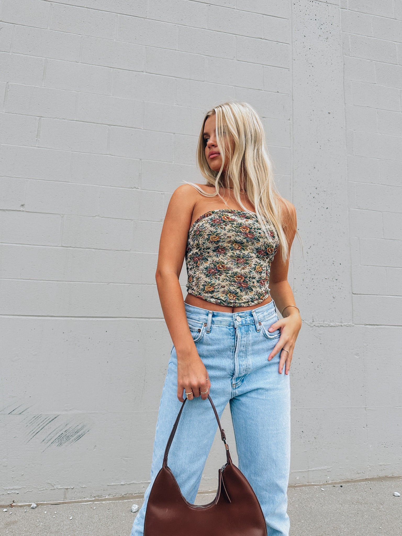 Tayler Floral Corset Top