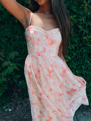 Elizabeth Floral Midi Dress