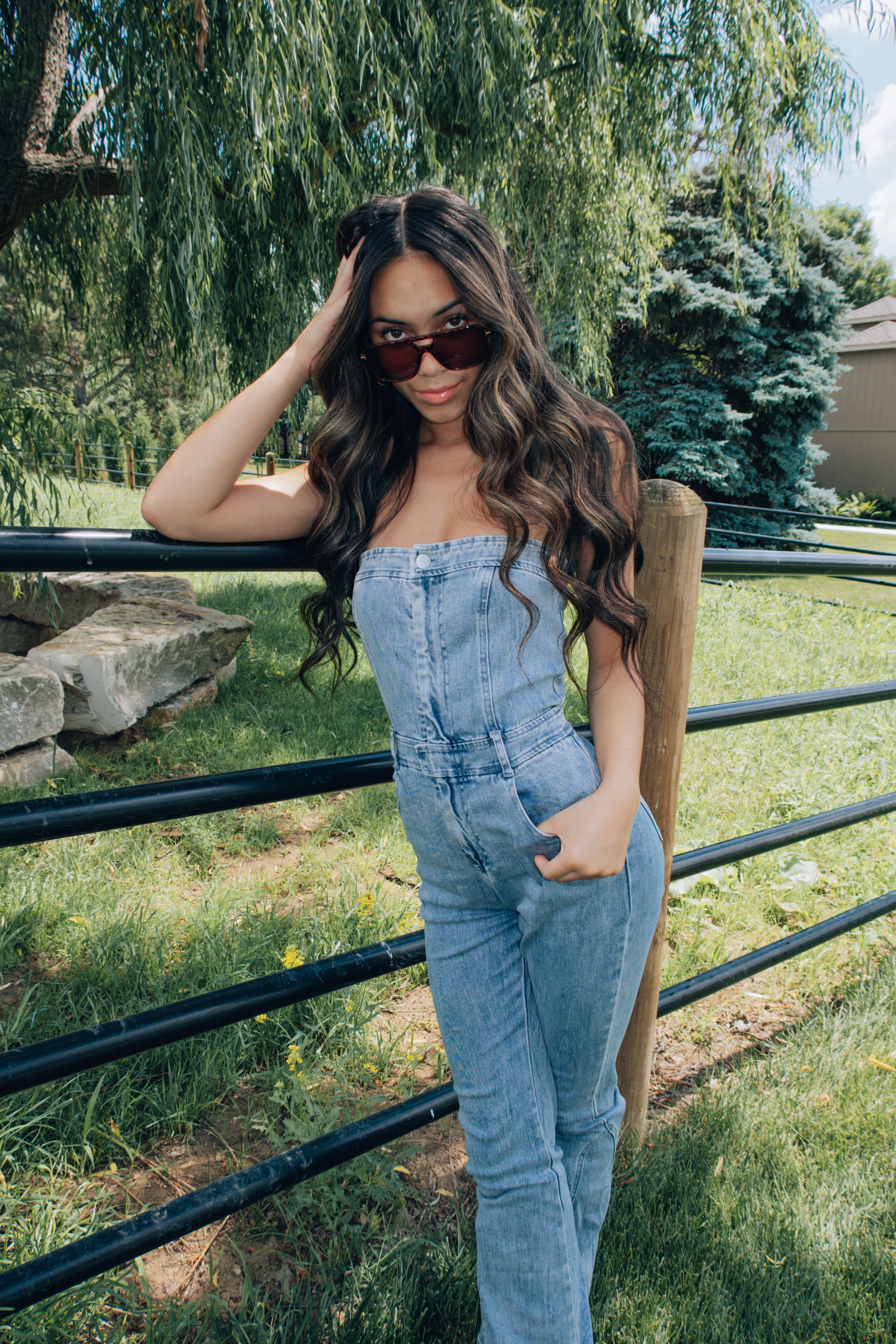 Arabella Denim Jumpsuit