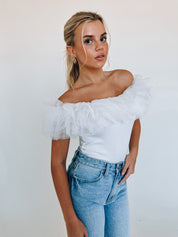 SALE :Emilia Ruffle Bodysuit