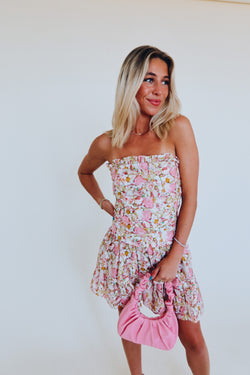 Madison Strapless Mini Dress