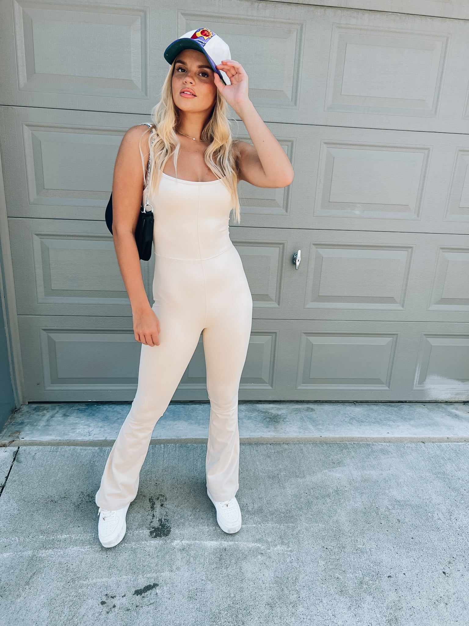 RESTOCKED :Danielle Jumpsuit In Cream