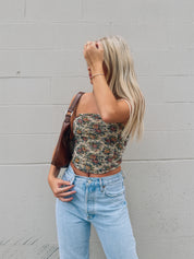 Tayler Floral Corset Top