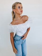 SALE :Emilia Ruffle Bodysuit