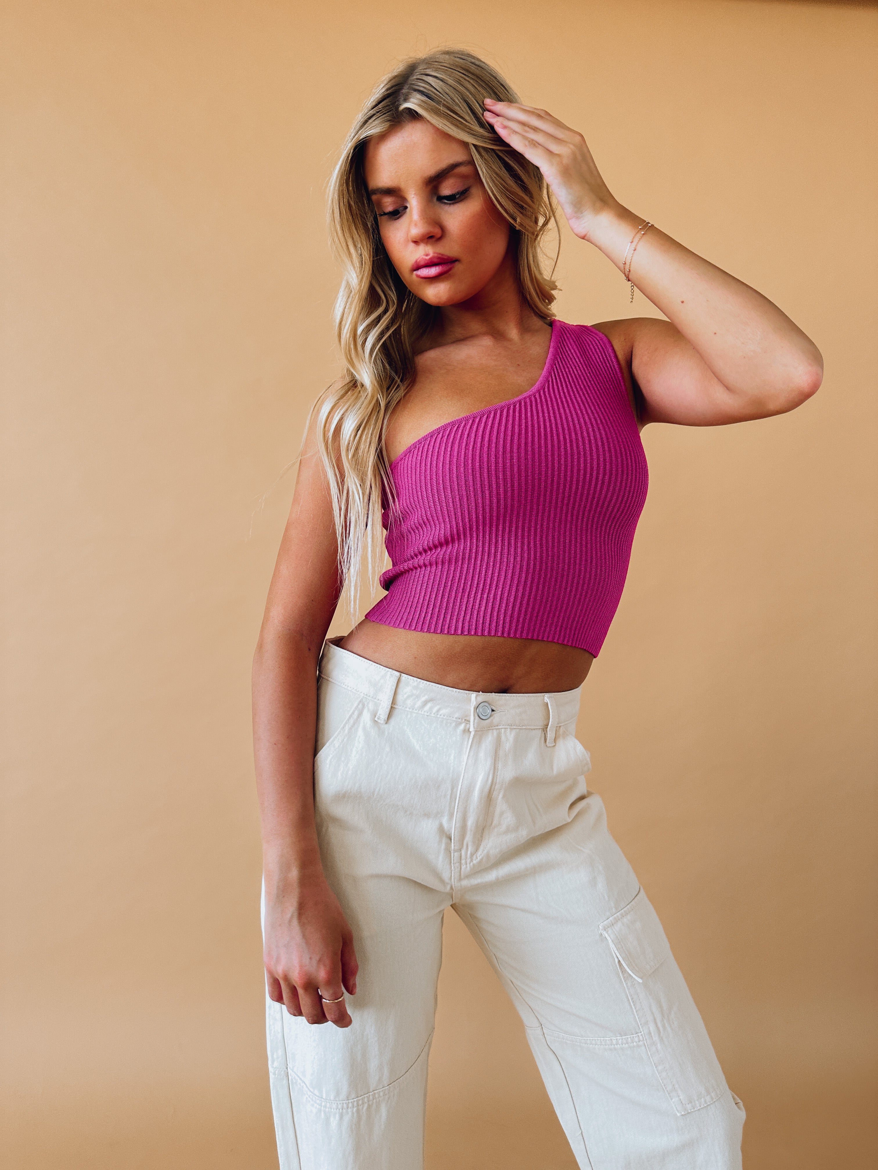 Sabrina One Shoulder Top