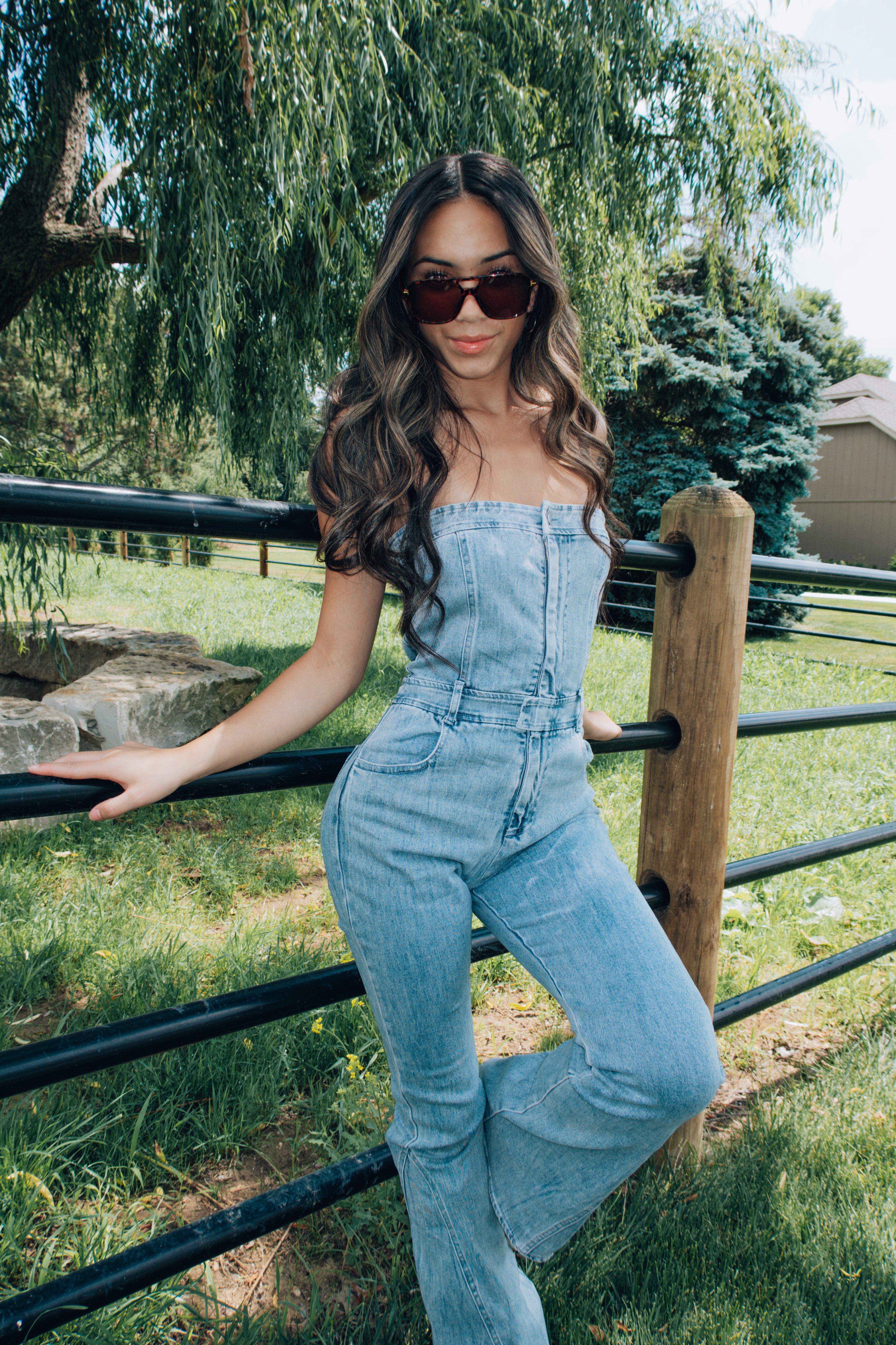 Arabella Denim Jumpsuit