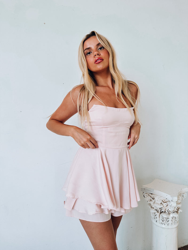 Shelby Baby Pink Romper