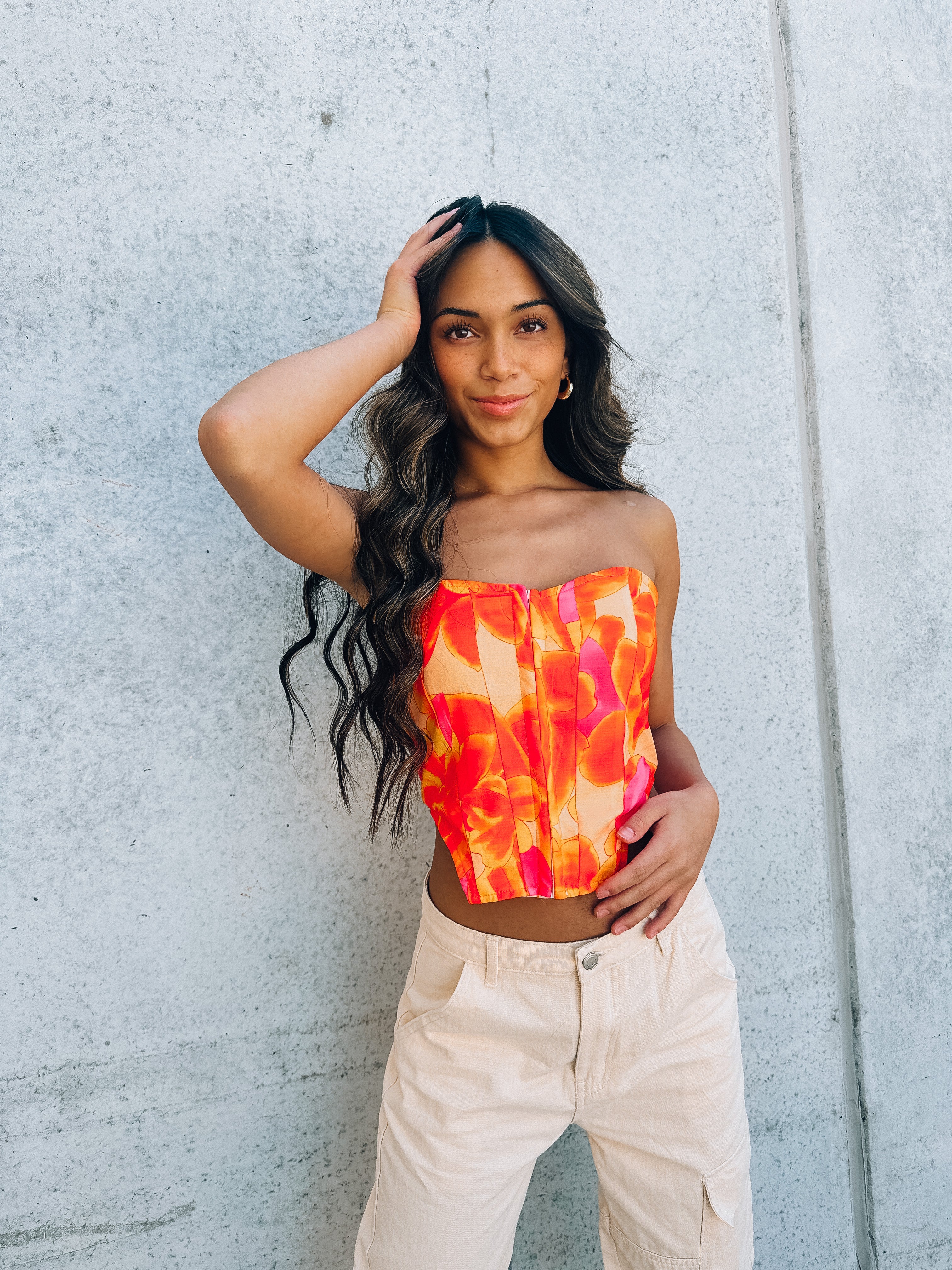 Danny Multi Color Corset Top – Madida Clothing