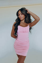 My Sweetheart Blush Pink Mini Dress