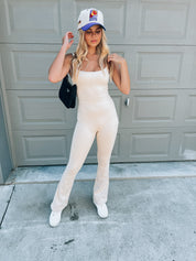 RESTOCKED :Danielle Jumpsuit In Cream