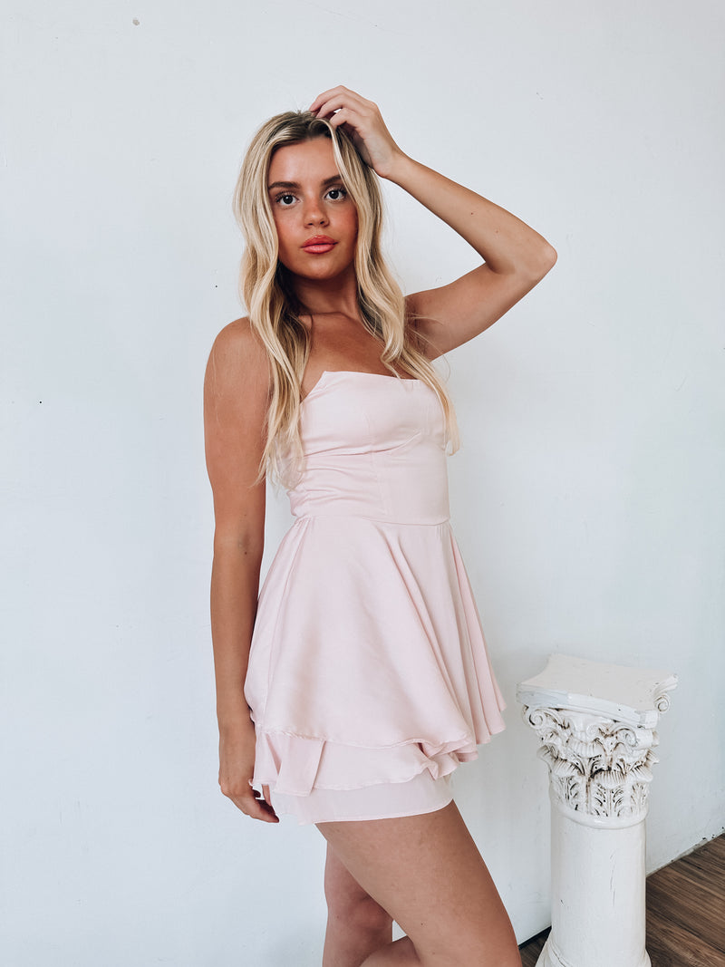 Shelby Baby Pink Romper