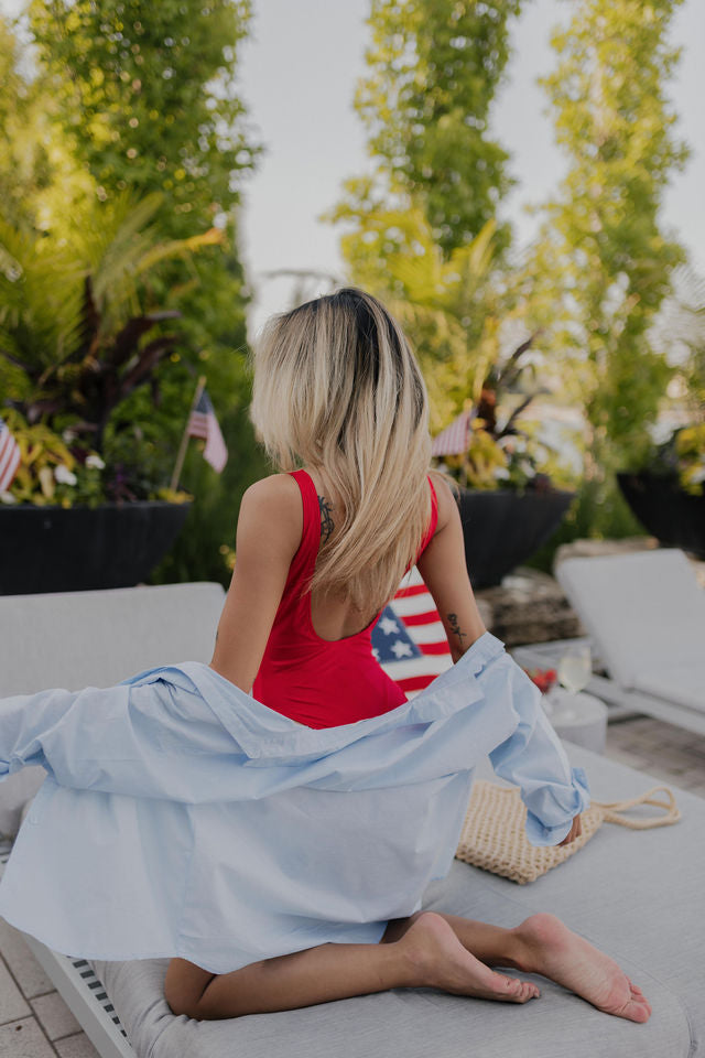Keeley Button Up In Chambray