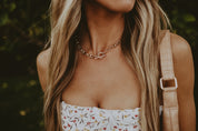 Gold Link Chain Necklace