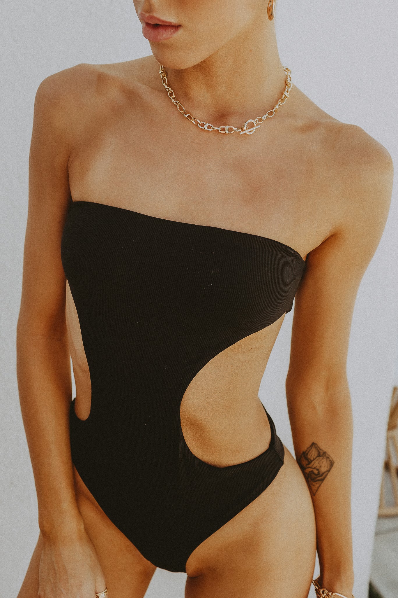 Gold Link Chain Necklace