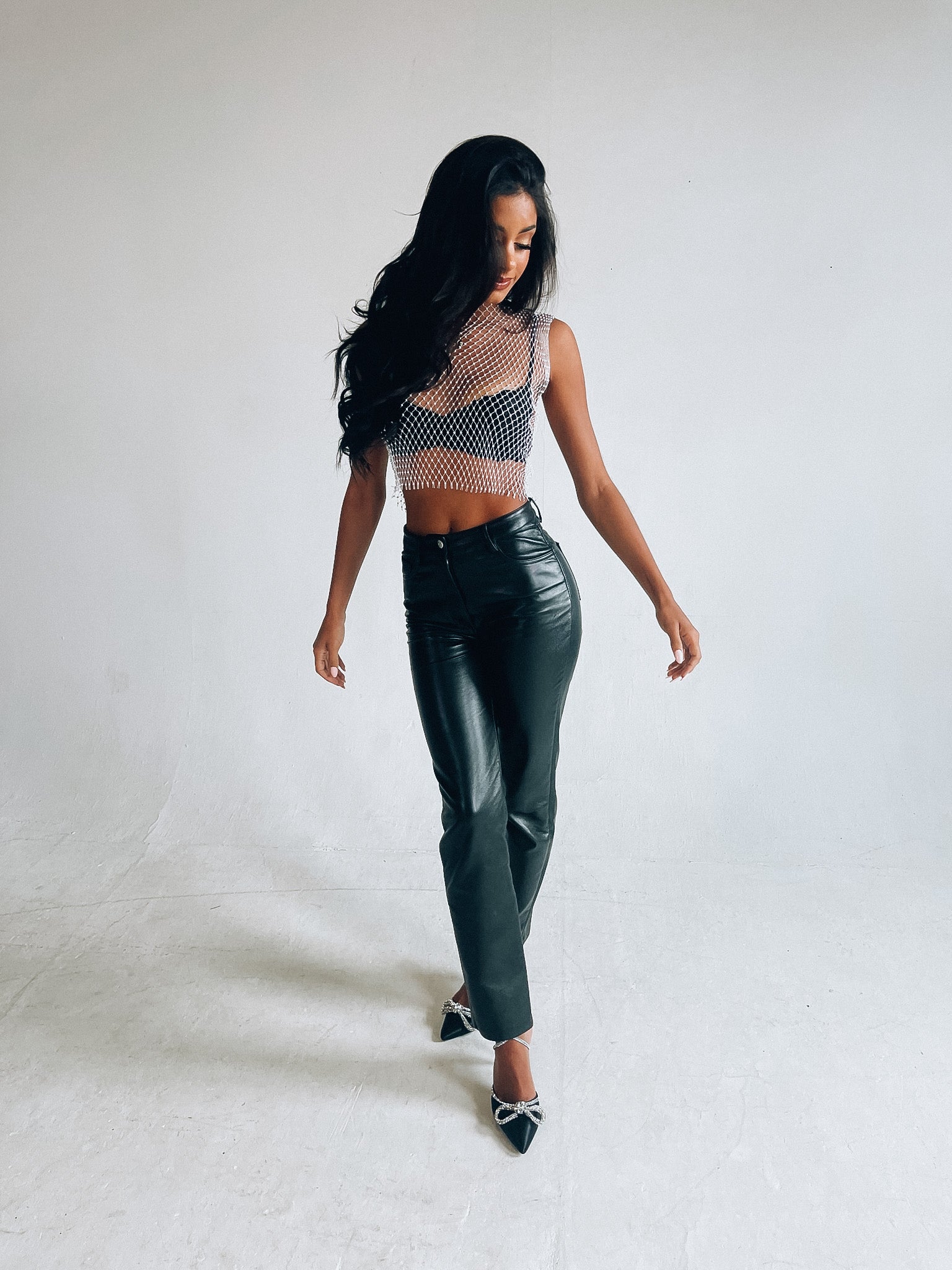 Jules Fishnet Top