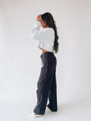 Sarah Cement Cargo Pant