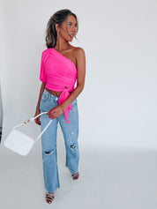 Gina One Shoulder Top