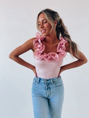 Margaret Ruffle Bodysuit