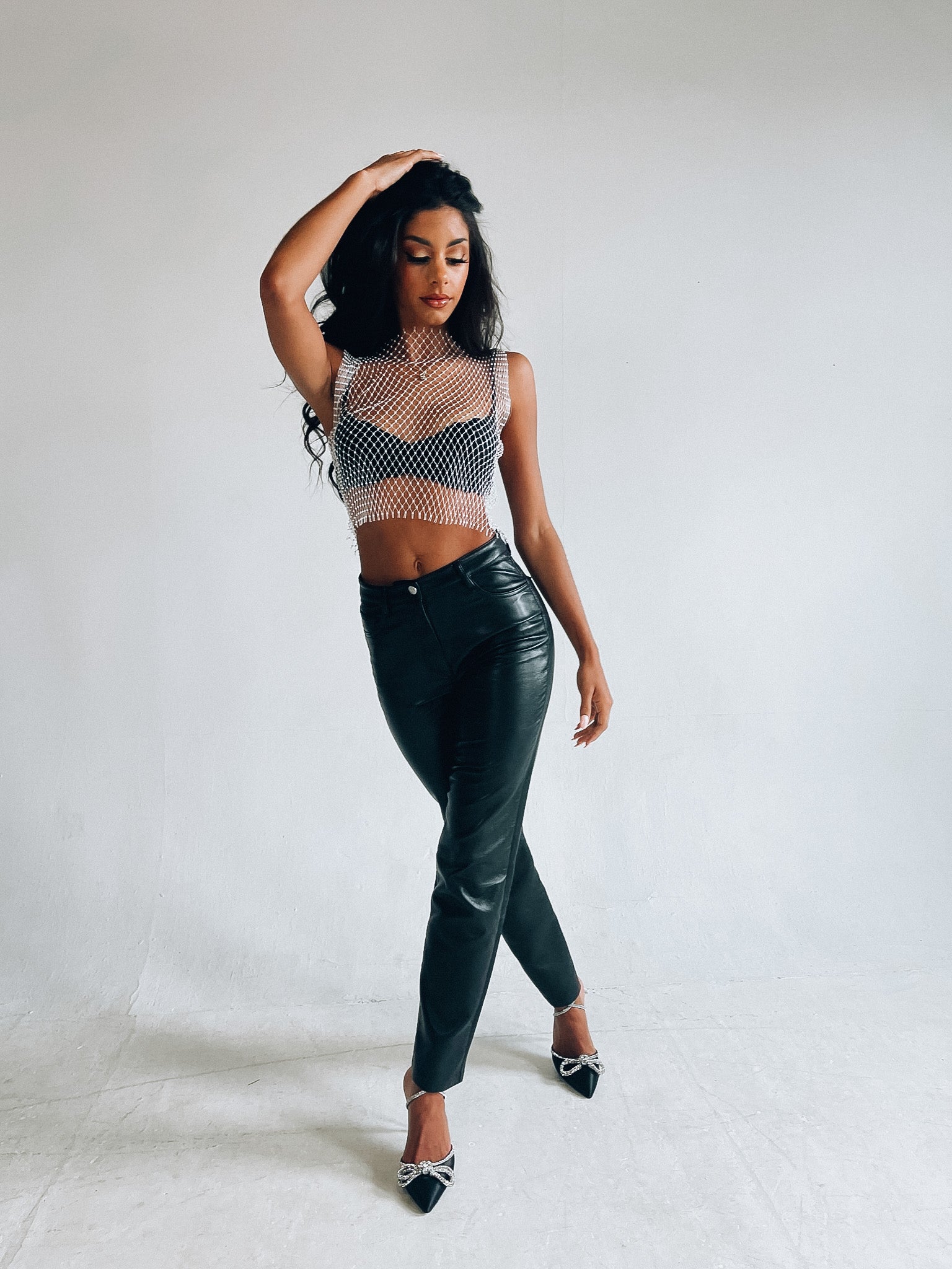 Jules Fishnet Top