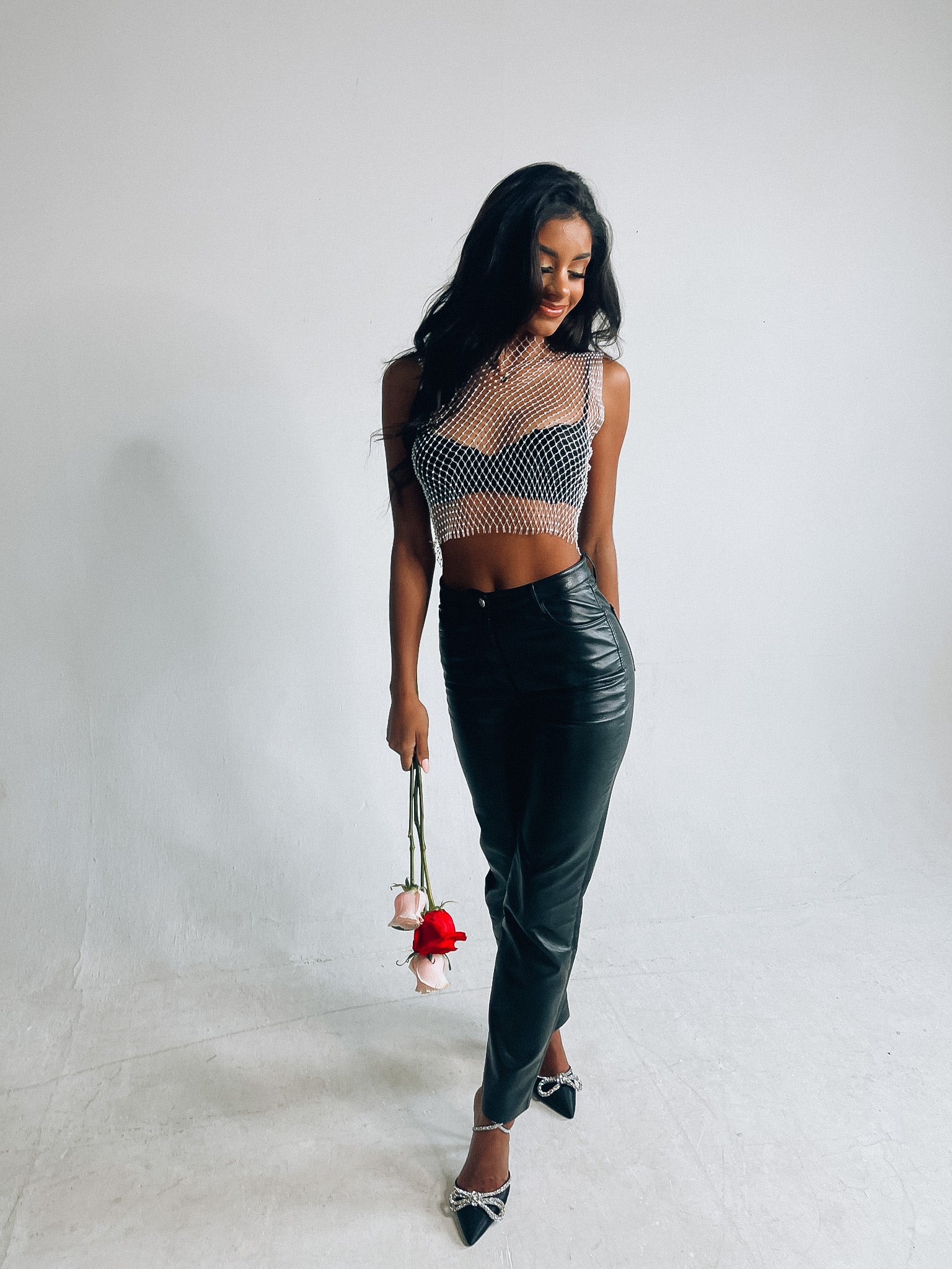 Jules Fishnet Top