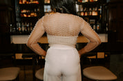 Lizzie Pearl Mesh Top