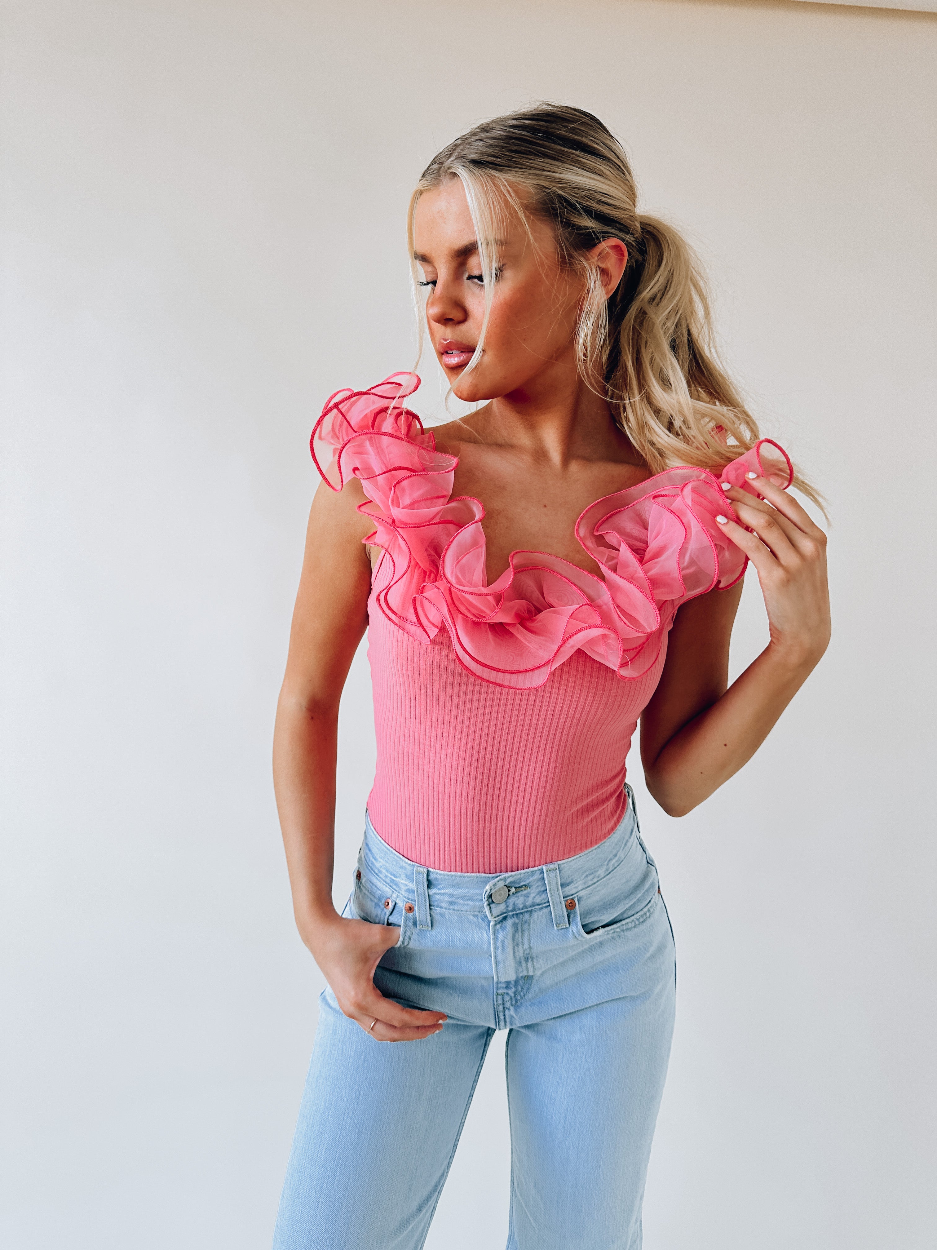 Wren Ruffle Bodysuit