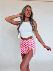 SALE :Haisley High Waisted Mini Skirt