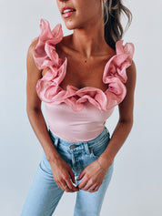 Margaret Ruffle Bodysuit