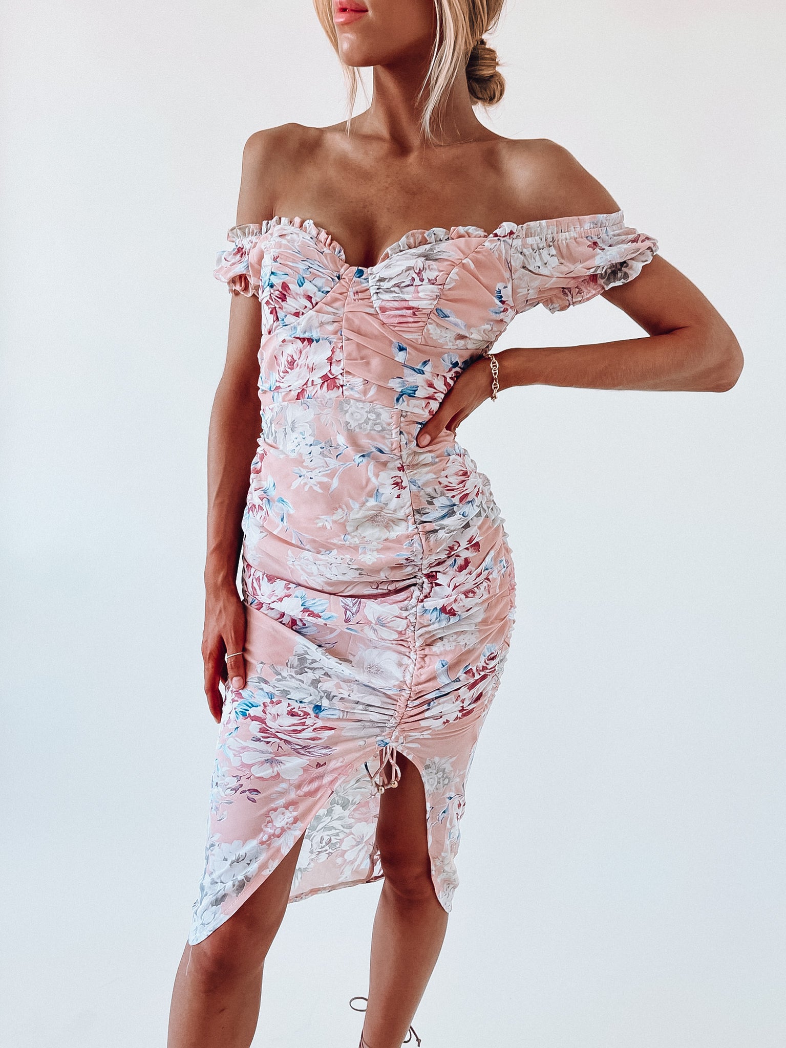 maeve floral midi dress Buy Anthropologie Blue Floral Print Maeve A-Line Halter Midi Dress from Next USA