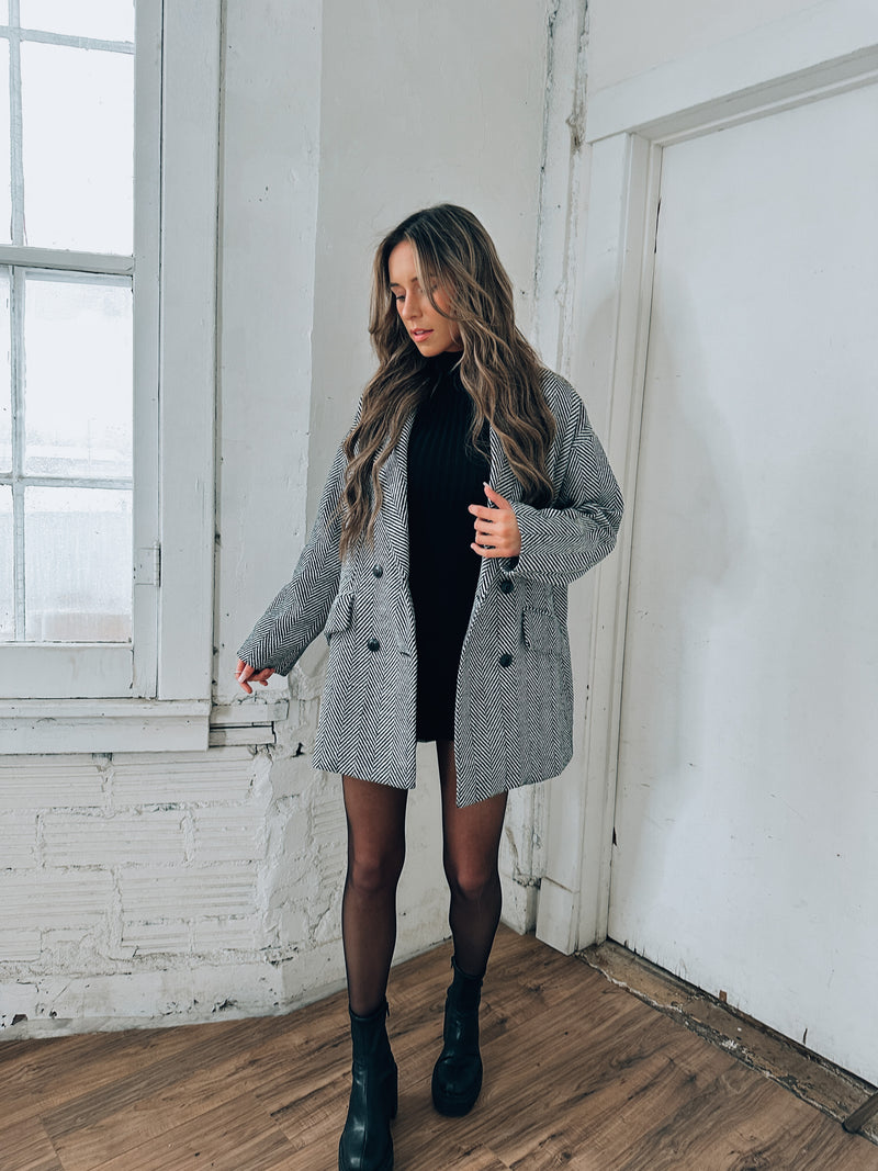 Aspen  Button Up Coat