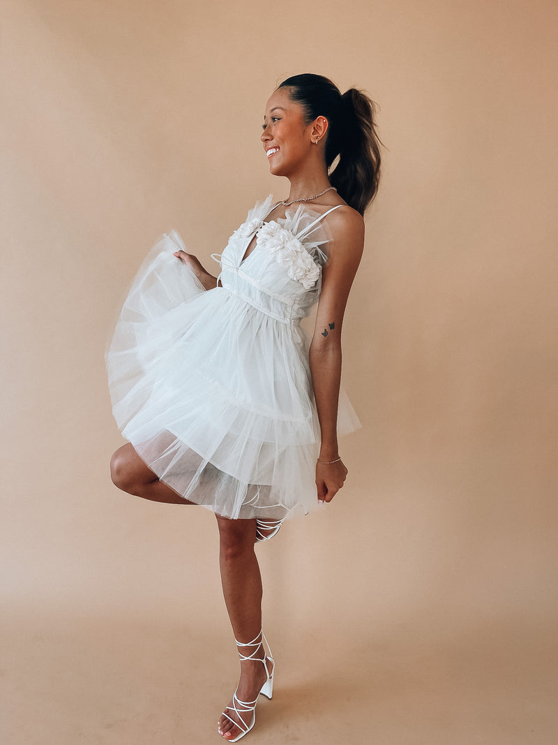 Janelle Tiered Mini Dress