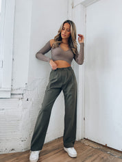 Colbi Cut Out Knit Top