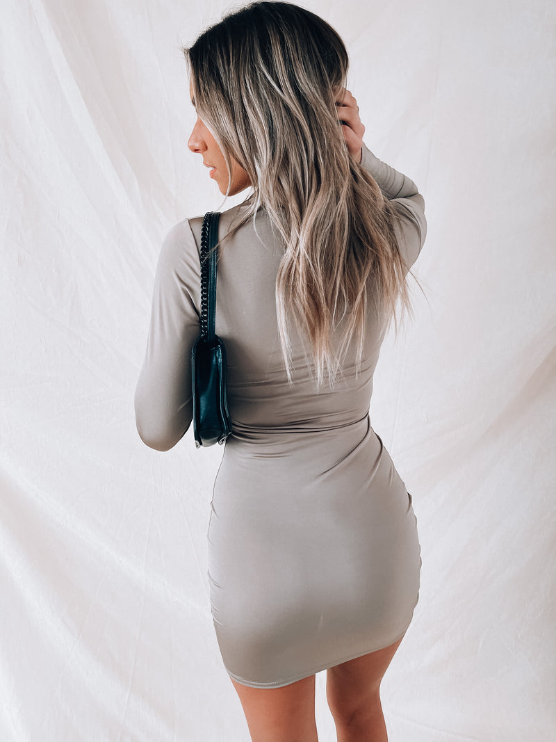 SALE :Tatiana Mock – Mini Neck Dress Madida Clothing