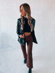 RESTOCKED: Chocolate Boyfriend Denim