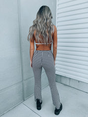 Minka Open Back Crop Top
