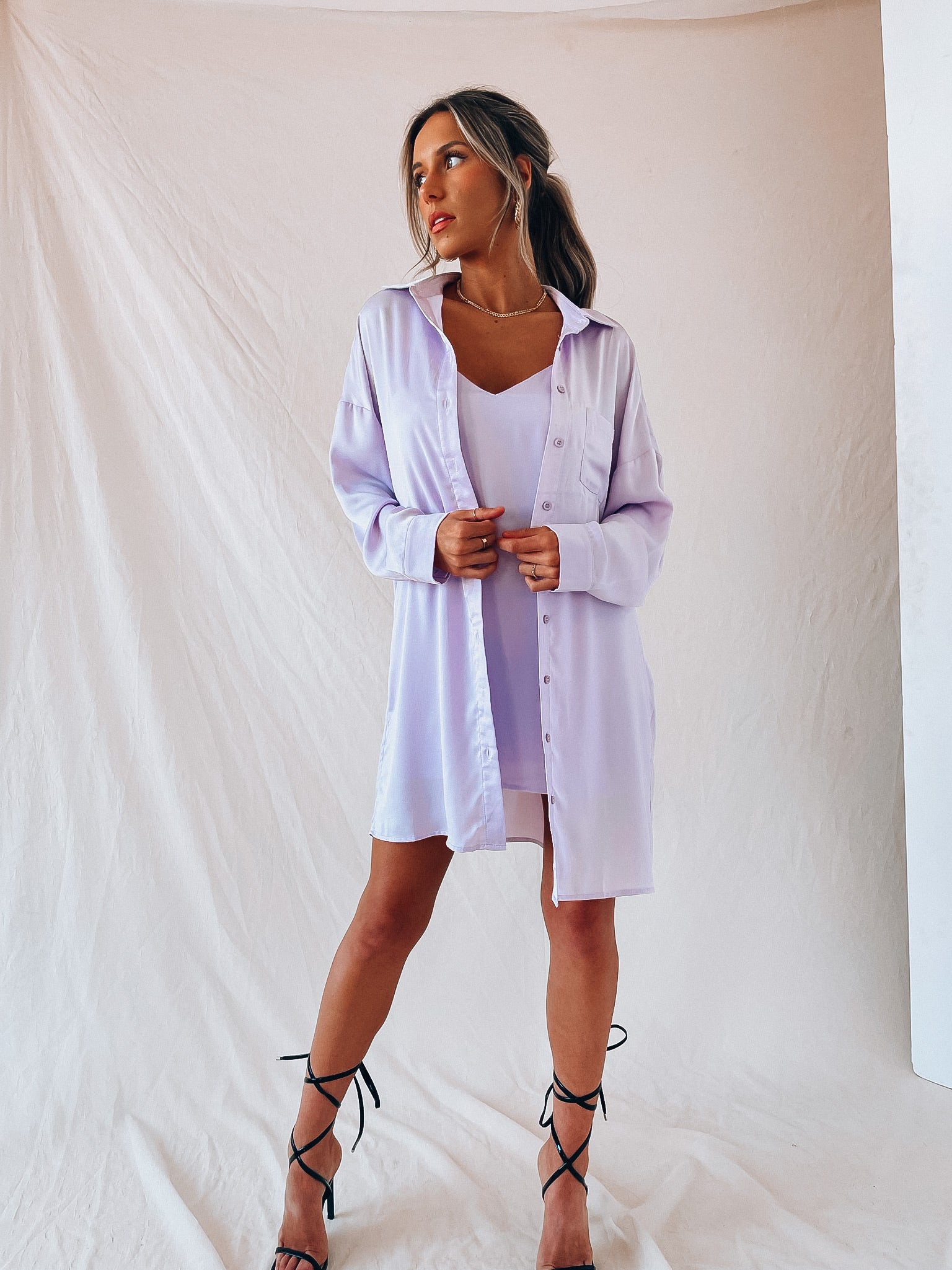 Lilac Dress Set
