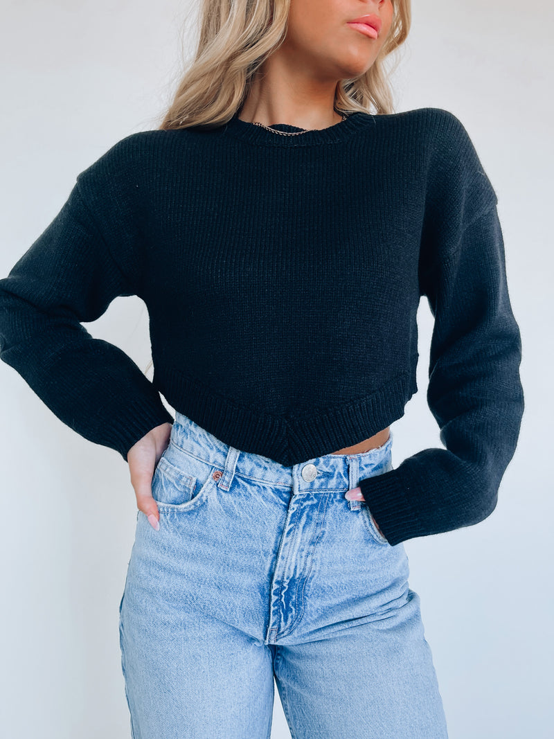 SALE :Camilla Cropped Sweater