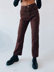RESTOCKED: Chocolate Boyfriend Denim